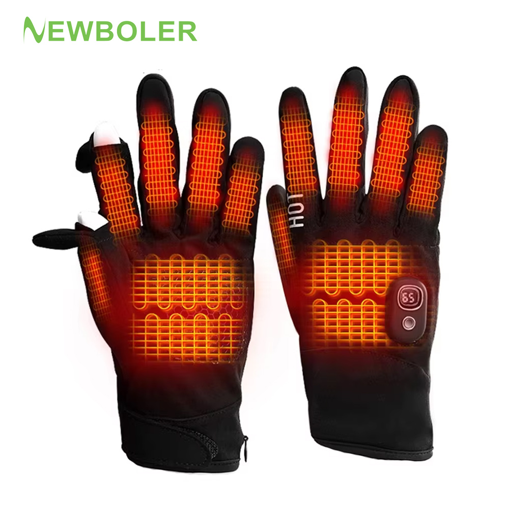 Heated Gloves Electric - قفازات شتوية مدفأة للجنسين مقاومة للماء