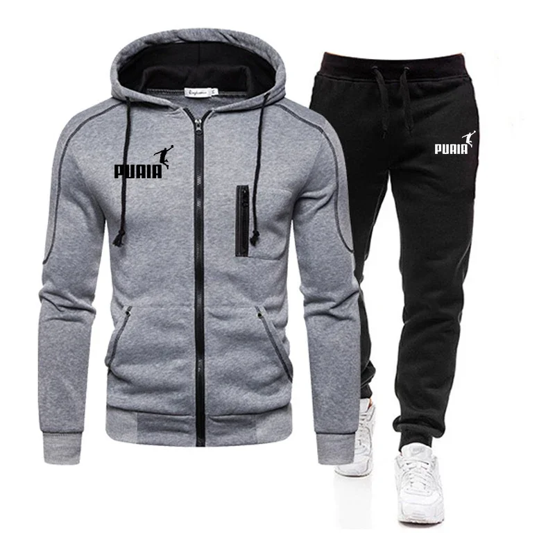 Winter Clothing Pk - طقم جاكيت رجالي كاجوال بسحاب لعام