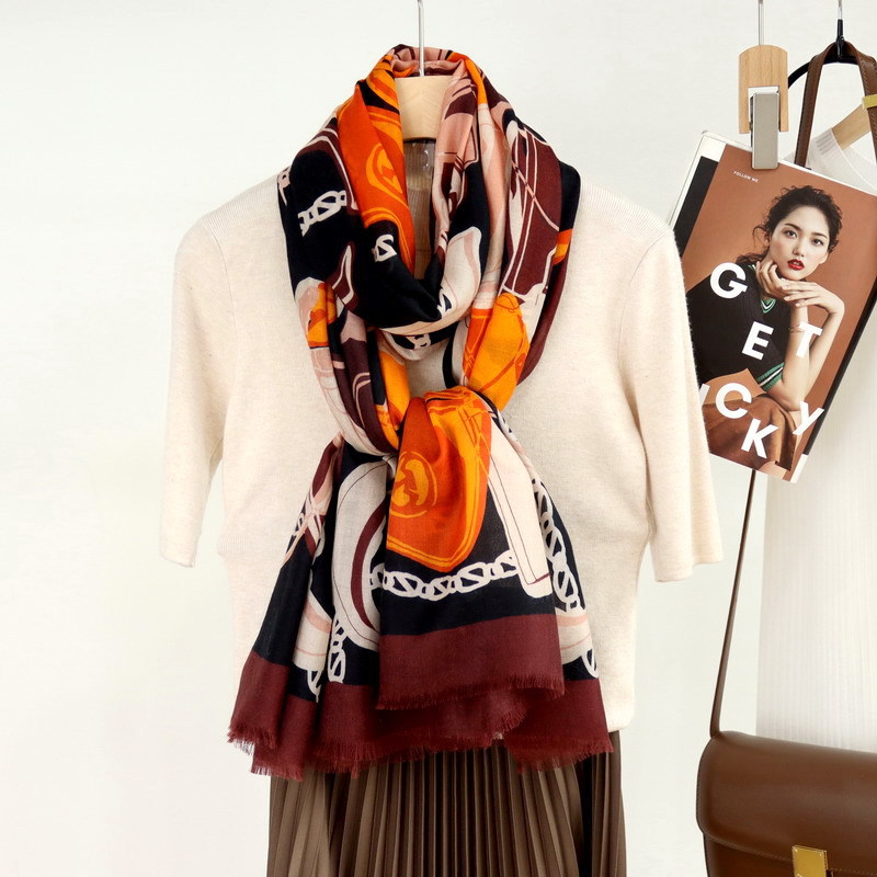 شالات كشمير 100%، وشاح فاخر من - مراجعة Winter Clothing Hong Kong وسعره