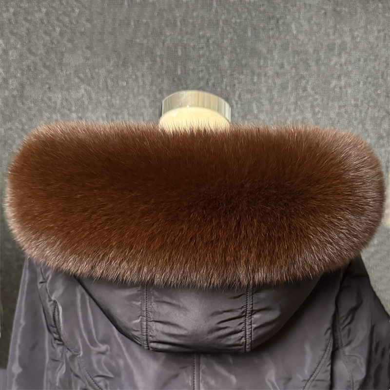ريال فوكس الفراء طوق المرأة ال - مراجعة Winter Clothing Pk وسعره