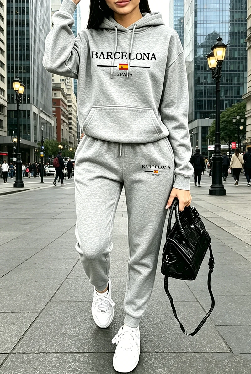 بدلة رياضية نسائية عصرية مطبوع - مراجعة Winter Clothing For Women وسعره