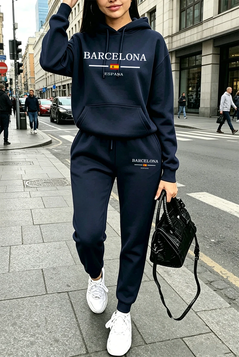 بدلة رياضية نسائية عصرية مطبوع - مراجعة Winter Clothing For Women وسعره