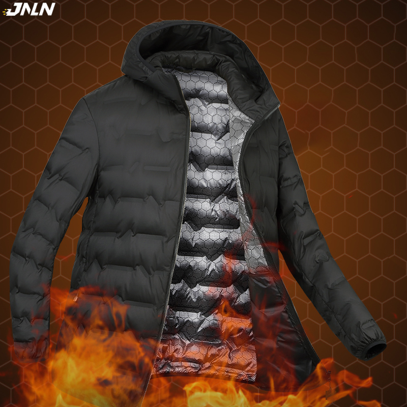 JNLN الرجال سترة شتوية بطة أسف - مراجعة Winter Clothing Hiking وسعره